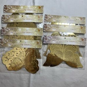 3/$15! 84 New Gold Butterfly Decor Stickers 4 Designs